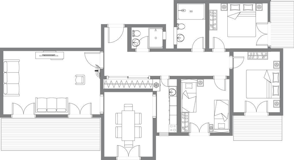 Apartment Vrutak 科托尔 外观 照片